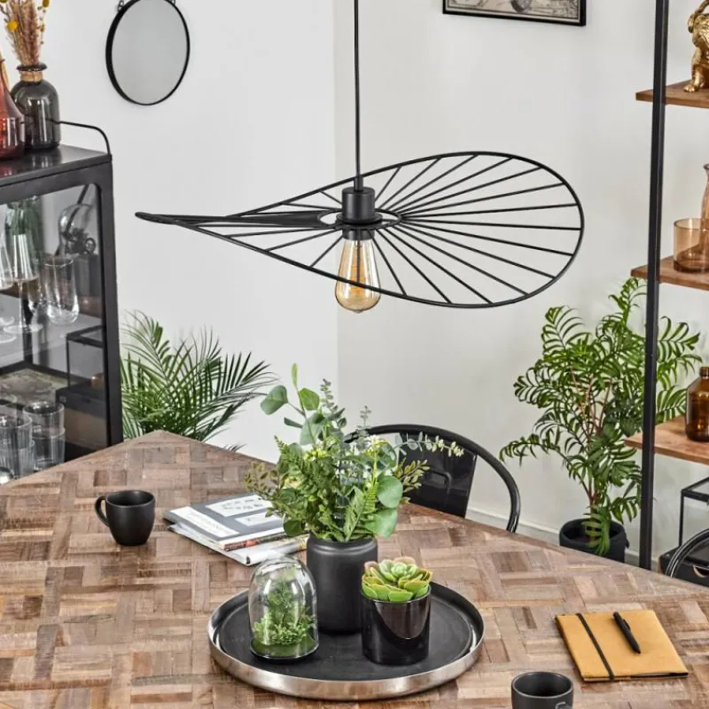 hofstein Suspension Cacor Noir, 1 lumière