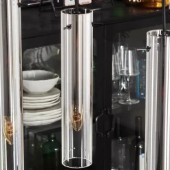 hofstein Suspension Caimitte Clair, Fumé, 3 lumières