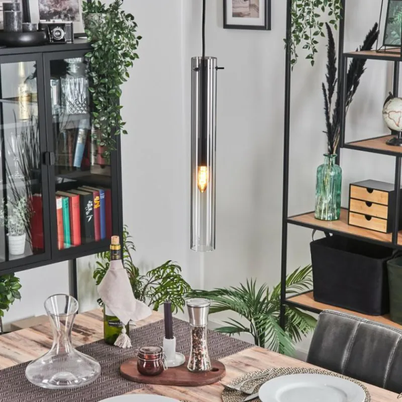 hofstein Suspension Caimitte Noir, 1 lumière