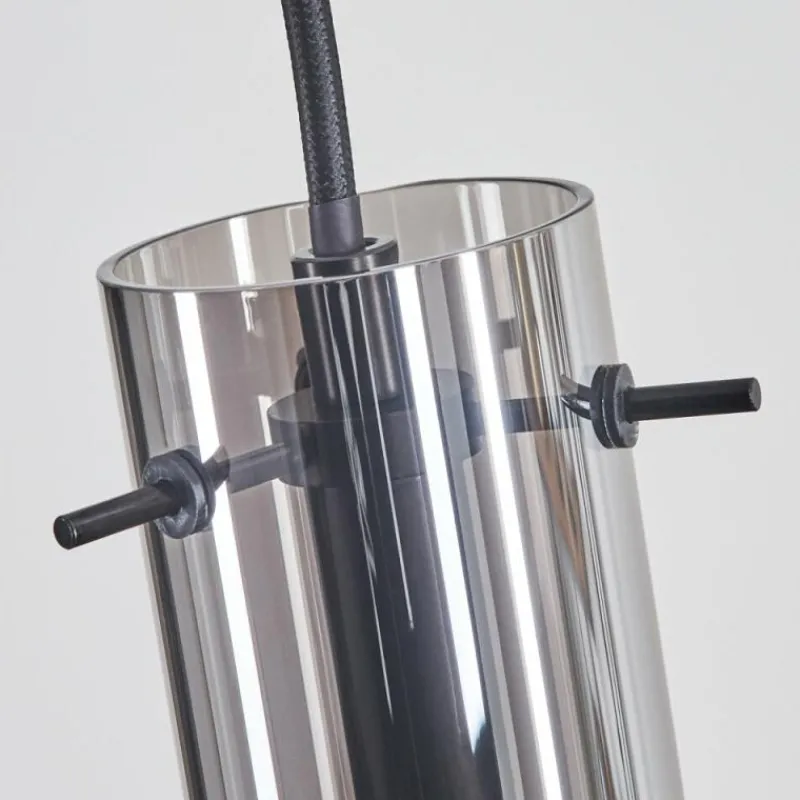 hofstein Suspension Caimitte Noir, 1 lumière