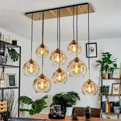 hofstein Suspension Calapa Laiton, 8 lumières