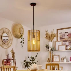 Luminaires Scandinaves-hofstein Suspension Calchines Noir, 1 lumière