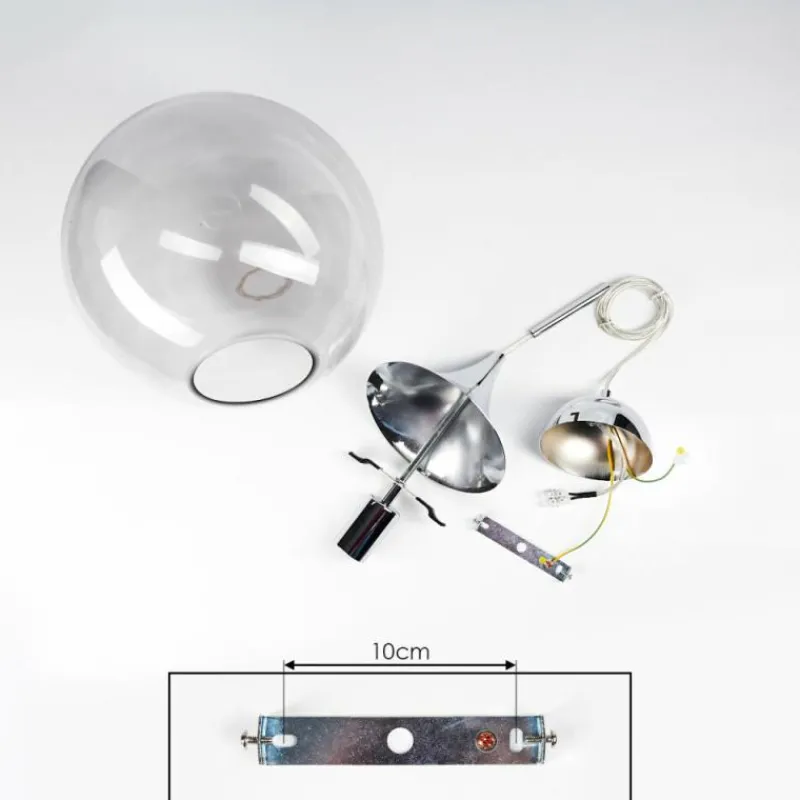 hofstein Suspension Calvisi Chrome, 1 lumière