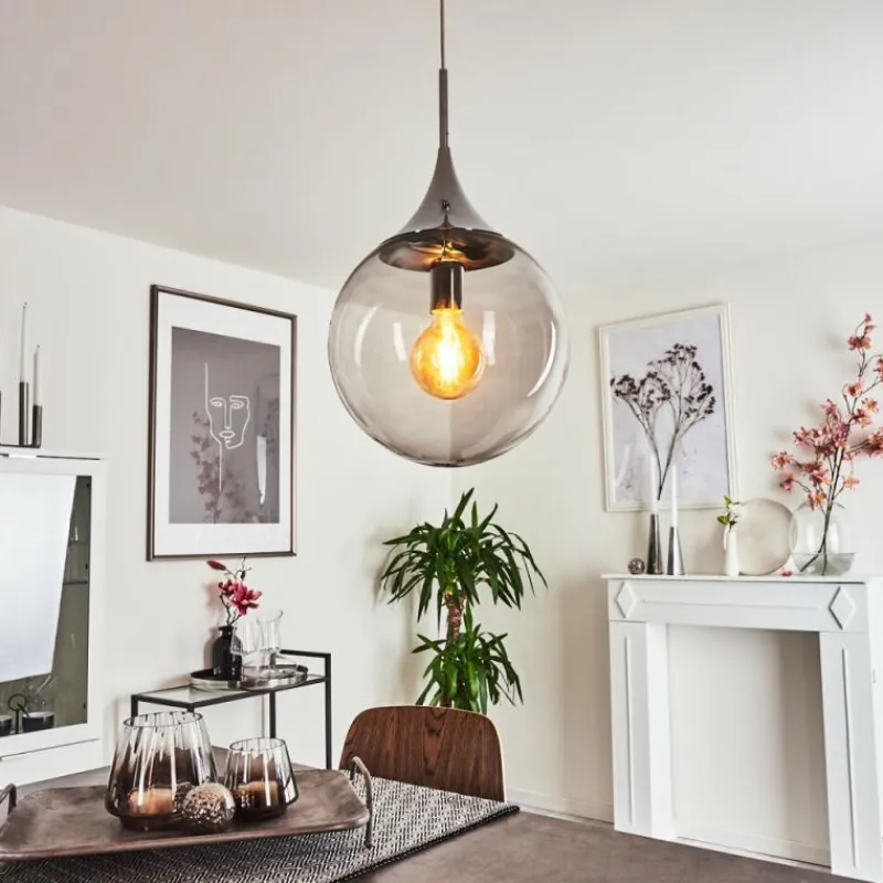 hofstein Suspension Calvisi Chrome, 1 lumière