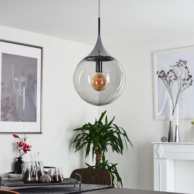 hofstein Suspension Calvisi Chrome, 1 lumière