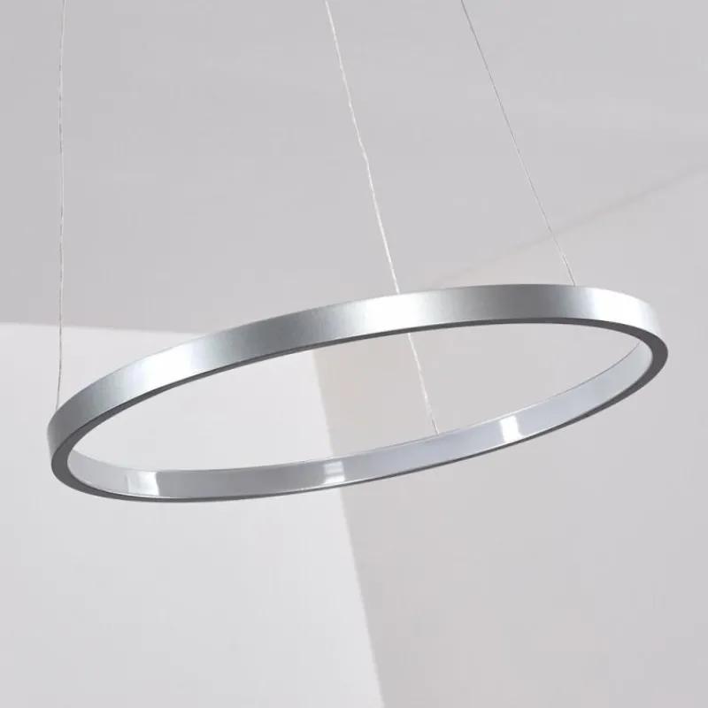 hofstein Suspension Canisteo LED Argenté, 1 lumière* Suspensions