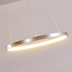hofstein Suspension Canisteo LED Argenté, 1 lumière* Suspensions