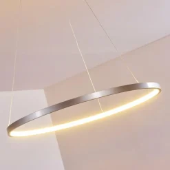 hofstein Suspension Canisteo LED Argenté, 1 lumière* Suspensions