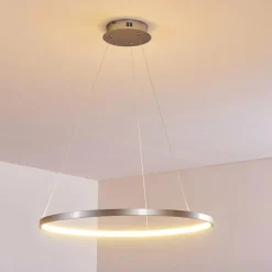 hofstein Suspension Canisteo LED Argenté, 1 lumière* Suspensions
