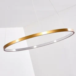 Lampes Dorées-hofstein Suspension Canisteo LED Or, 1 lumière