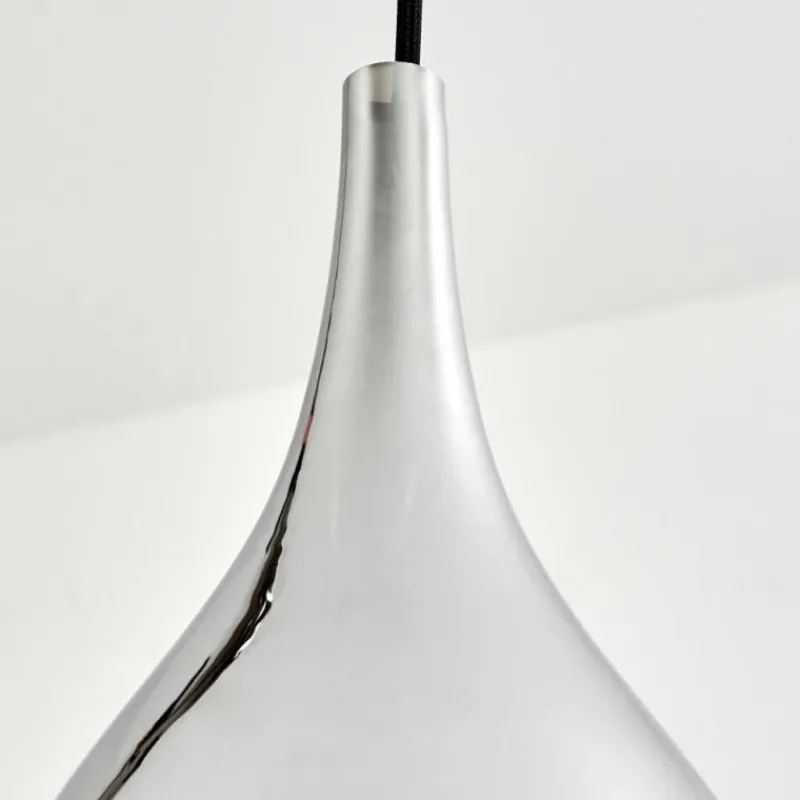 Suspension Verre Fumé-hofstein Suspension Capdevila Chrome, 3 lumières