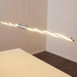 hofstein Suspension CARMACKS LED Chrome, 4 lumières