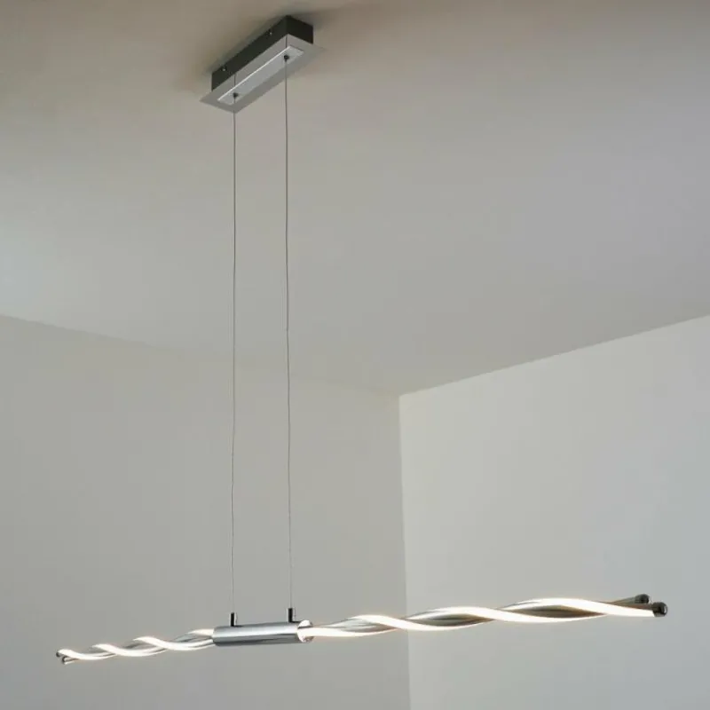 hofstein Suspension CARMACKS LED Chrome, 4 lumières