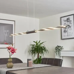 hofstein Suspension Carmacks LED Chrome, 4 lumières