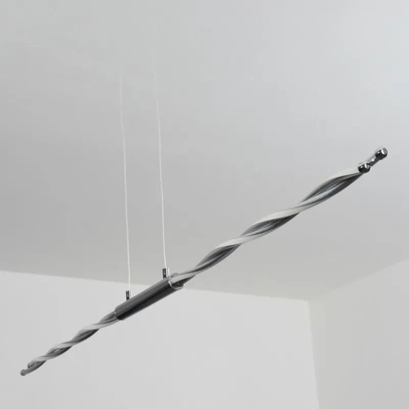 hofstein Suspension Carmacks LED Chrome, 4 lumières