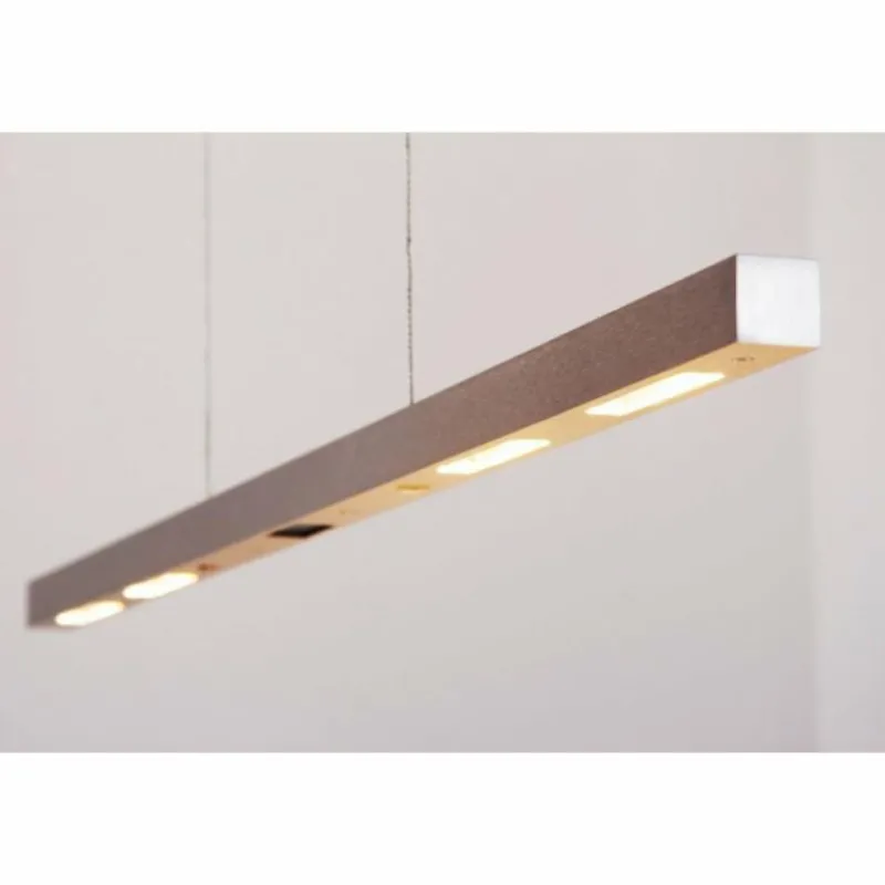 Casablanca Suspension Helios LED Aluminium, 1 lumière* Suspensions