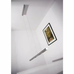 Casablanca Suspension Helios LED Aluminium, 1 lumière* Suspensions