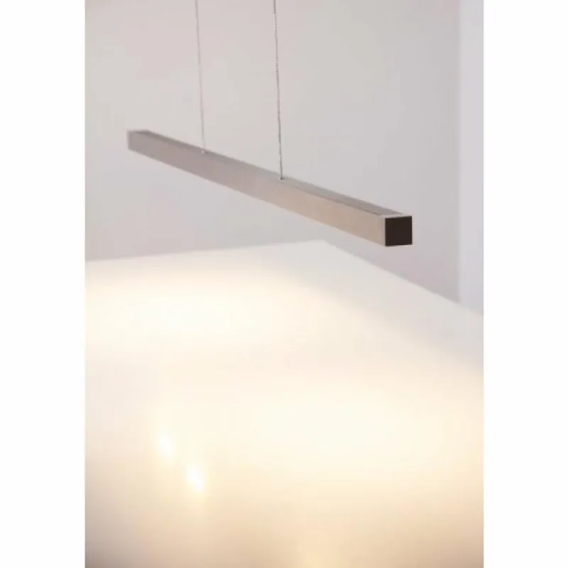 Casablanca Suspension Helios LED Aluminium, 1 lumière* Suspensions