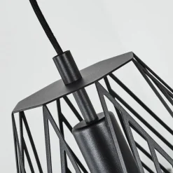 hofstein Suspension Cassils Noir, 1 lumière