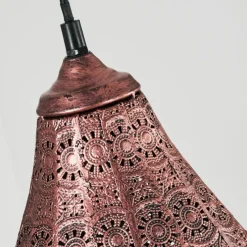 Luminaires Orientaux-hofstein Suspension Cassis Cuivre, 1 lumière