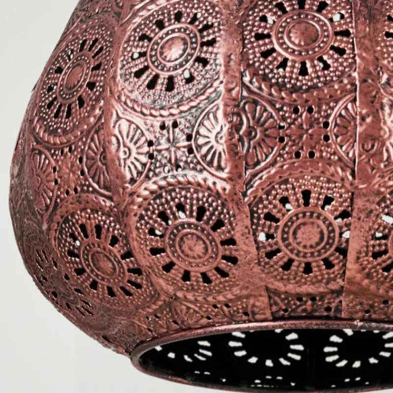 Luminaires Orientaux-hofstein Suspension Cassis Cuivre, 1 lumière