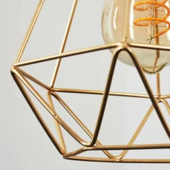 Lampes Industrielles-hofstein Suspension Cenova Laiton, Noir, 3 lumières