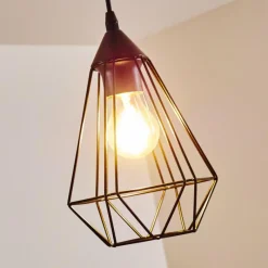 hofstein Suspension Cenova Noir, 1 lumière