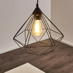 hofstein Suspension Cenova Noir, 1 lumière* Suspensions