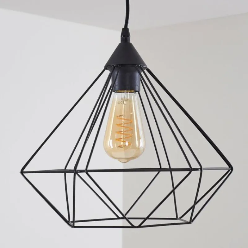 hofstein Suspension Cenova Noir, 1 lumière* Suspensions