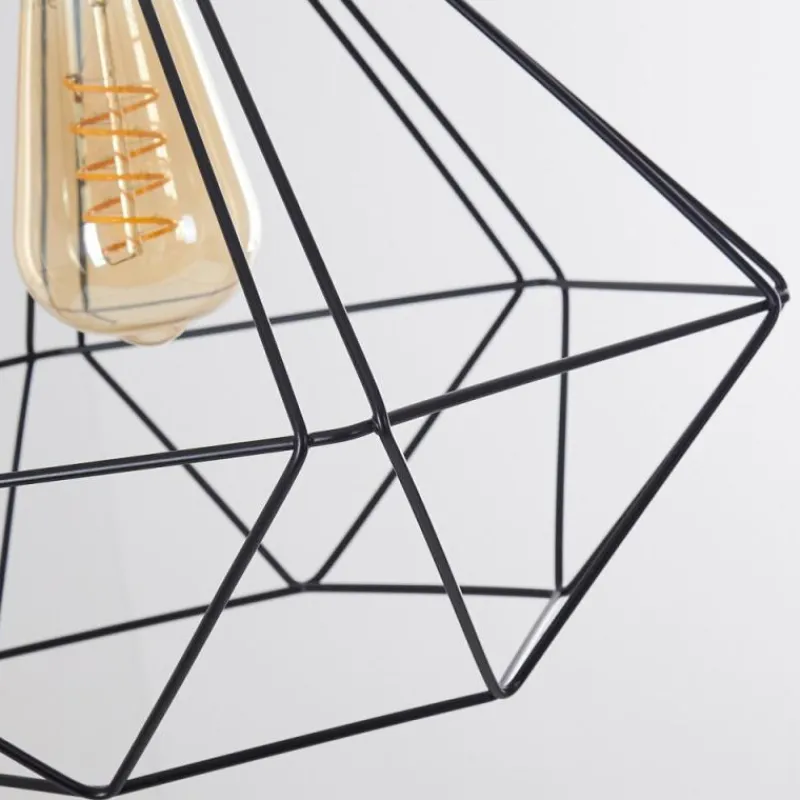 hofstein Suspension Cenova Noir, 1 lumière* Suspensions