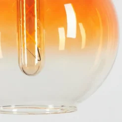 Suspension Verre Fumé-hofstein Suspension Chaumon Noir, 1 lumière