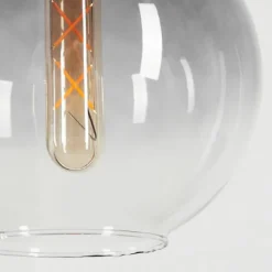 Suspension Verre Fumé-hofstein Suspension Chaumon Noir, 1 lumière