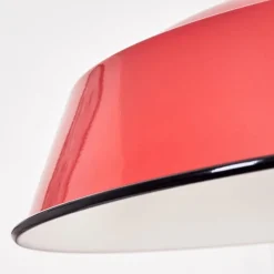 Luminaires Scandinaves-hofstein Suspension Chimay Rouge, 1 lumière