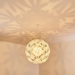 hofstein Suspension Chimore Blanc, 1 lumière