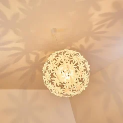 hofstein Suspension Chimore Blanc, 1 lumière