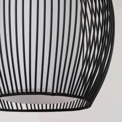 hofstein Suspension Chipoc Noir, 3 lumières