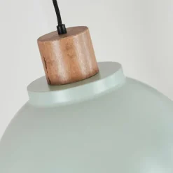 Luminaires Scandinaves-hofstein Suspension Chipou Vert, 1 lumière