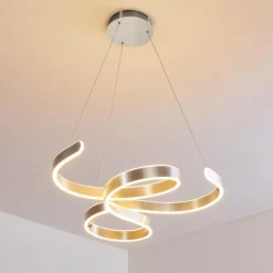 hofstein Suspension Chippewa LED Aluminium, 1 lumière