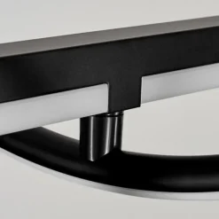 hofstein Suspension Chlak LED Noir, 2 lumières, Télécommandes