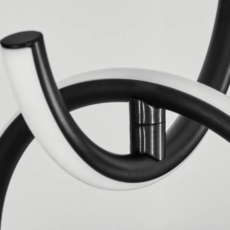 hofstein Suspension Chlak LED Noir, 3 lumières, Télécommandes