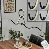hofstein Suspension Chlak LED Noir, 3 lumières, Télécommandes