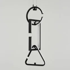 hofstein Suspension Chlak LED Noir, 3 lumières, Télécommandes* Éclairage Led