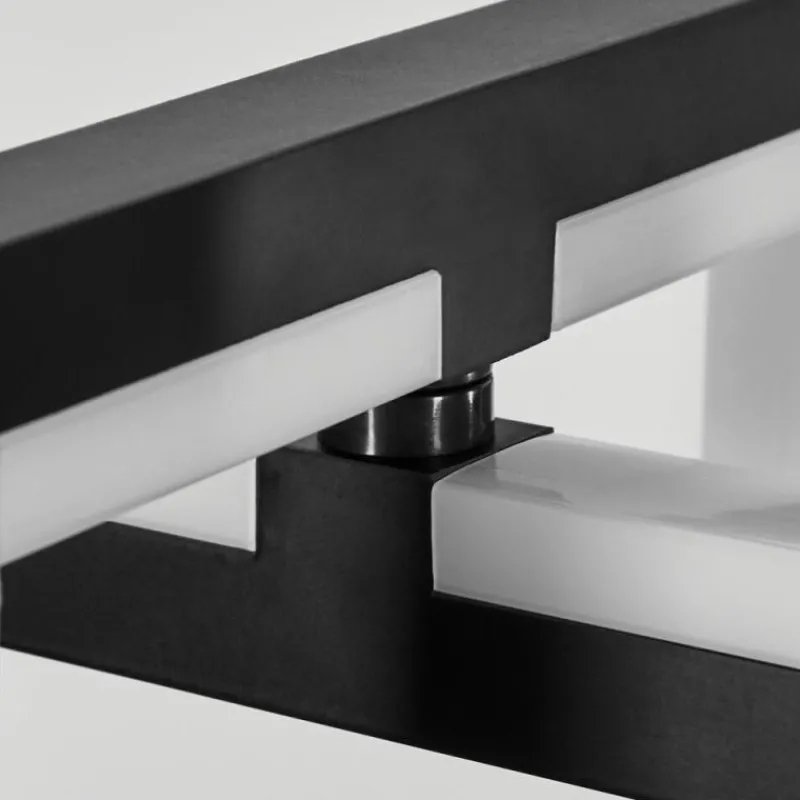 hofstein Suspension Chlak LED Noir, 2 lumières, Télécommandes