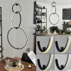 hofstein Suspension Chlak LED Noir, 3 lumières, Télécommandes