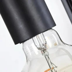 Lampes Vintages & Rétros-hofstein Suspension Chur Noir, 1 lumière