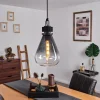 Luminaires Scandinaves-hofstein Suspension Coapilla Noir, 1 lumière