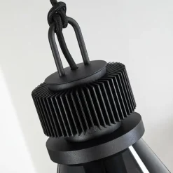 Luminaires Scandinaves-hofstein Suspension Coapilla Noir, 1 lumière