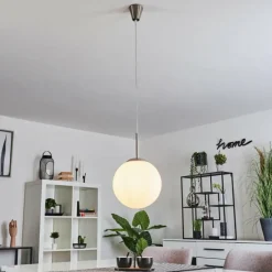 hofstein Suspension Cochuna Nickel mat, 1 lumière