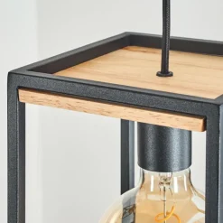 Lampes Vintages & Rétros-hofstein Suspension Colebrook Noir, 3 lumières