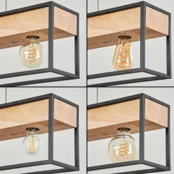 Luminaires Scandinaves-hofstein Suspension Colebrook Noir, 3 lumières